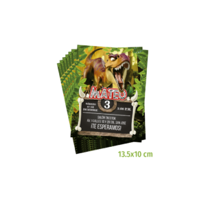 Invitación 1/4 carta 50 piezas