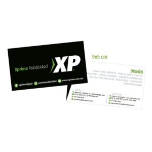 Tarjetas de presentación 100 piezas