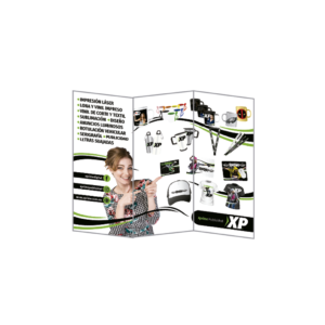 Tríptico tamaño carta ambos lados 50 piezas